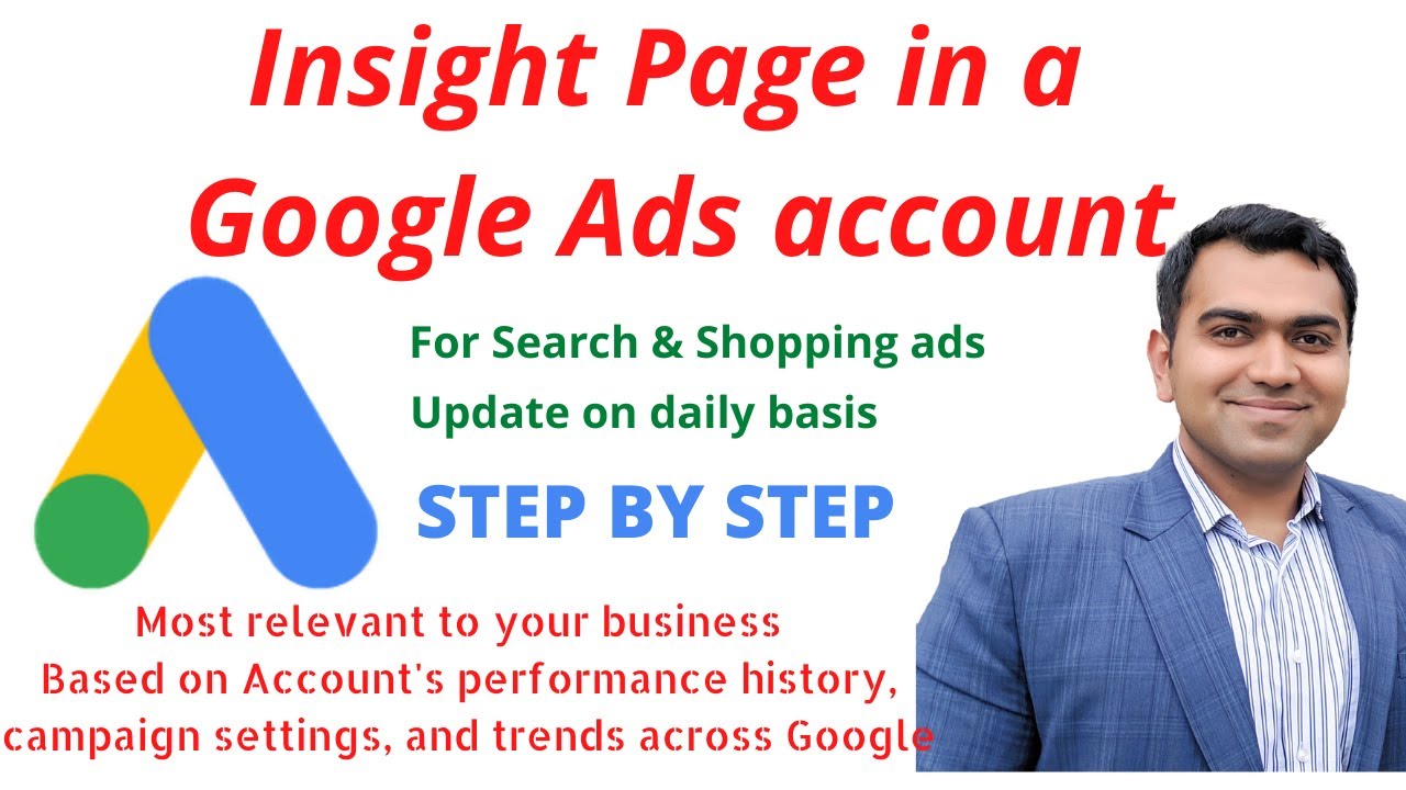 Insight Page in Google Ads - YouTube
