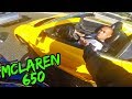 MCLAREN 650 PULLS ON SUPERBIKE!! FUN WITH LOUD MUSTANG GT350! | BMW S1000RR