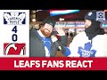 Captain Material | Leafs Fans React | Leafs 4-0 Devils