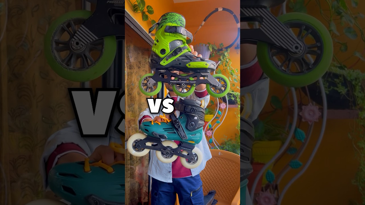 MF 900 V/s Proskate F-Toast / Skate Comparison #inlineskate #comparison #urbanskate #vishalskater