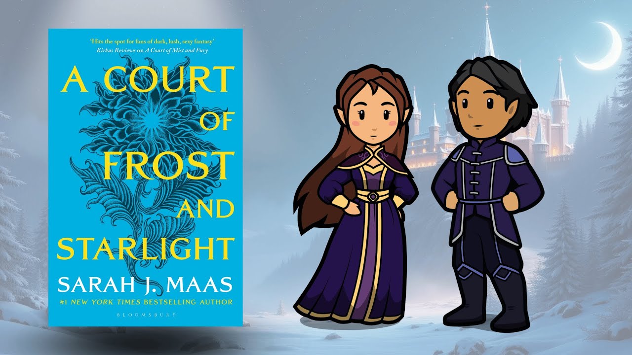 ⁣A Court of Frost and Starlight. By Sarah J. Maas
