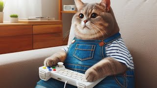 Video Game Lover Cat