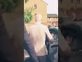 Erik ten Hag security pushes Sky sports reporter away as he dashes to his car