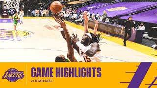 HIGHLIGHTS | Los Angeles Lakers vs Utah Jazz