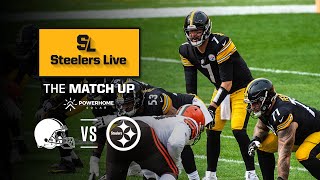 Steelers Live The Match Up (Jan. 7): Wild Card vs Cleveland Browns