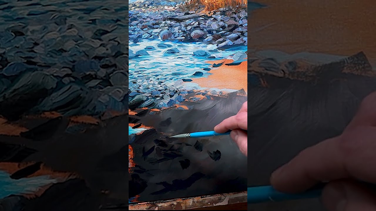 How To Paint Rocks In 3 Easy Steps Shorts