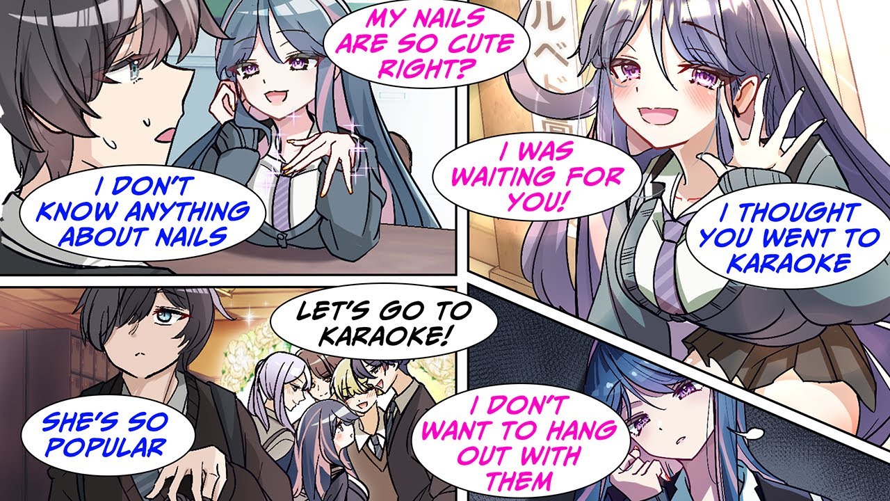 [Manga Dub] The cheerful, popular girl who sat next to me was always kind to someone like me