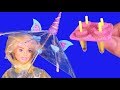 12 DIY Barbie Hacks: Miniature Popsicle Molds, Acrylic Paint, Hairpin, Open & Close Clear Umbrella