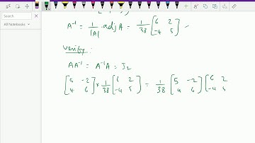 Matrices and Determinants : - ( Inverse of a Matrix ; Solving problems ) - 35.