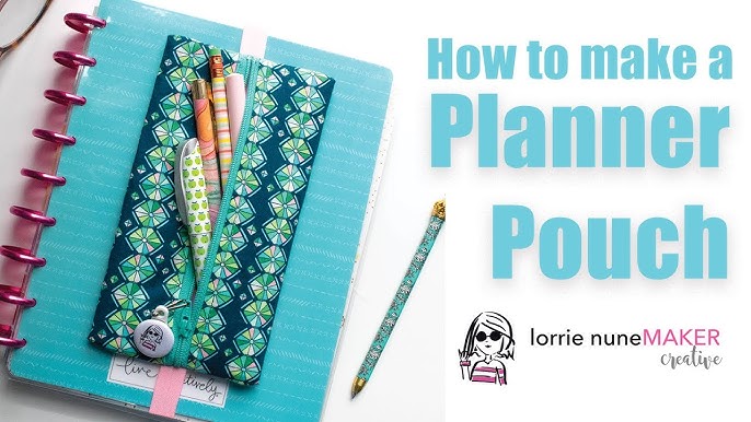 DIY Planner Pen Pouch – diy pouch and bag with sewingtimes