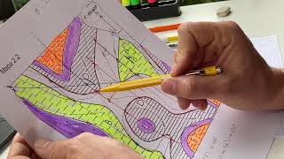 Geology for Engineers: Geological Maps 5. How to adjust topography to geology in cross section