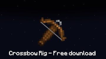 Crossbow Rig - Download in Description [ Mine-Imator ]