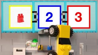 LEGO Experimental Car Builds Minifigure STOP MOTION | Billy Bricks