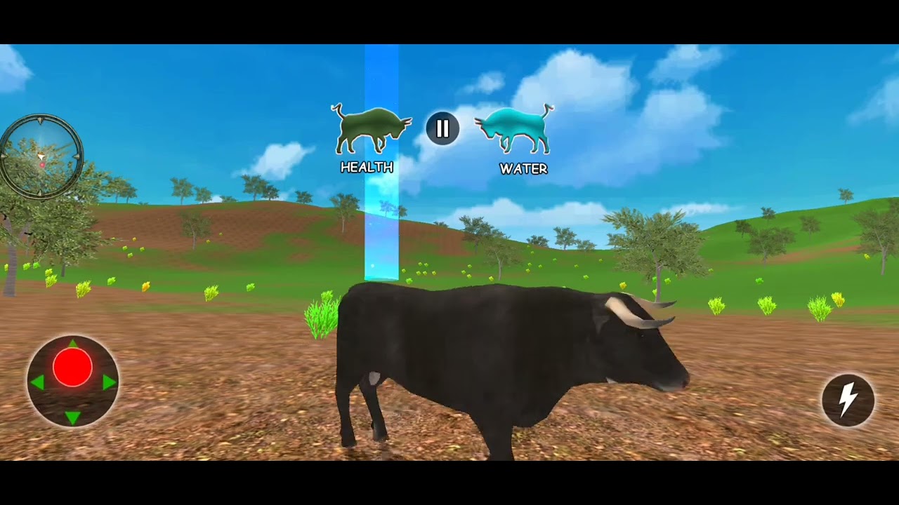 Angry Bull 🐂 Attack Survival 3D Simulator Game - YouTube