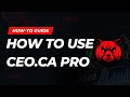 How to use ceoca pro