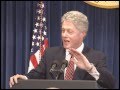 Pres. Clinton's News Conference on 2nd Term Transition
