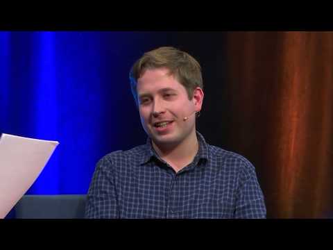 Kevin Kühnert beim Party Shopping / Die radioeins Satireshow mit Florian Schroeder / rbb Fernsehen