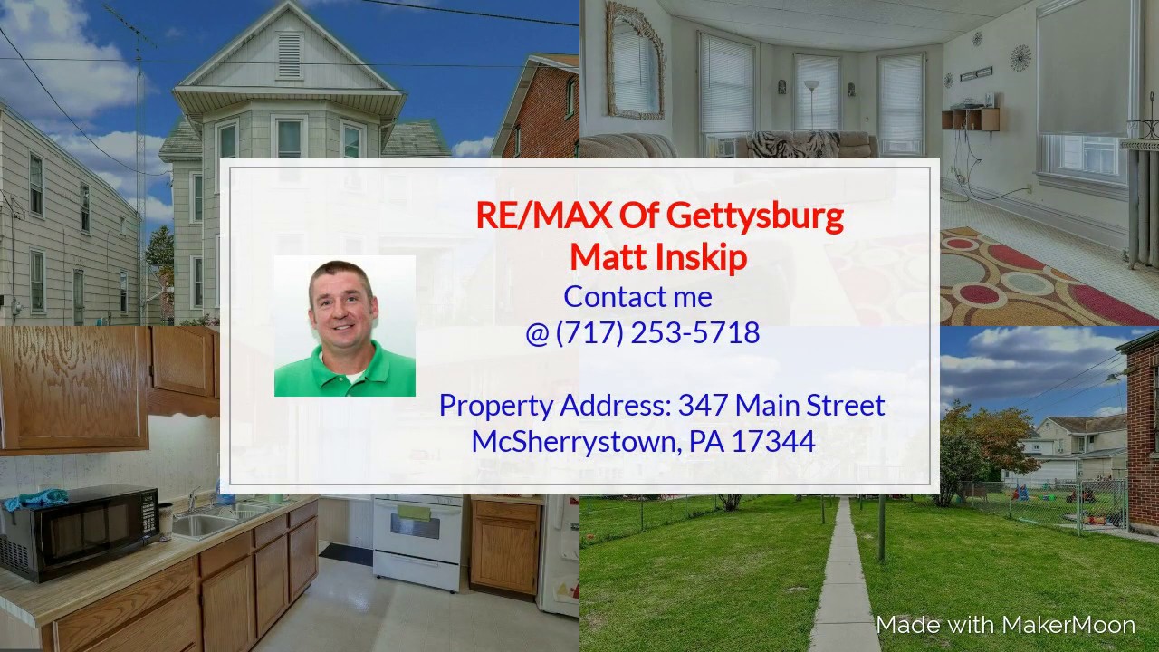 NEW LISTING! MultiFamily Rental Property. 347 Main Street