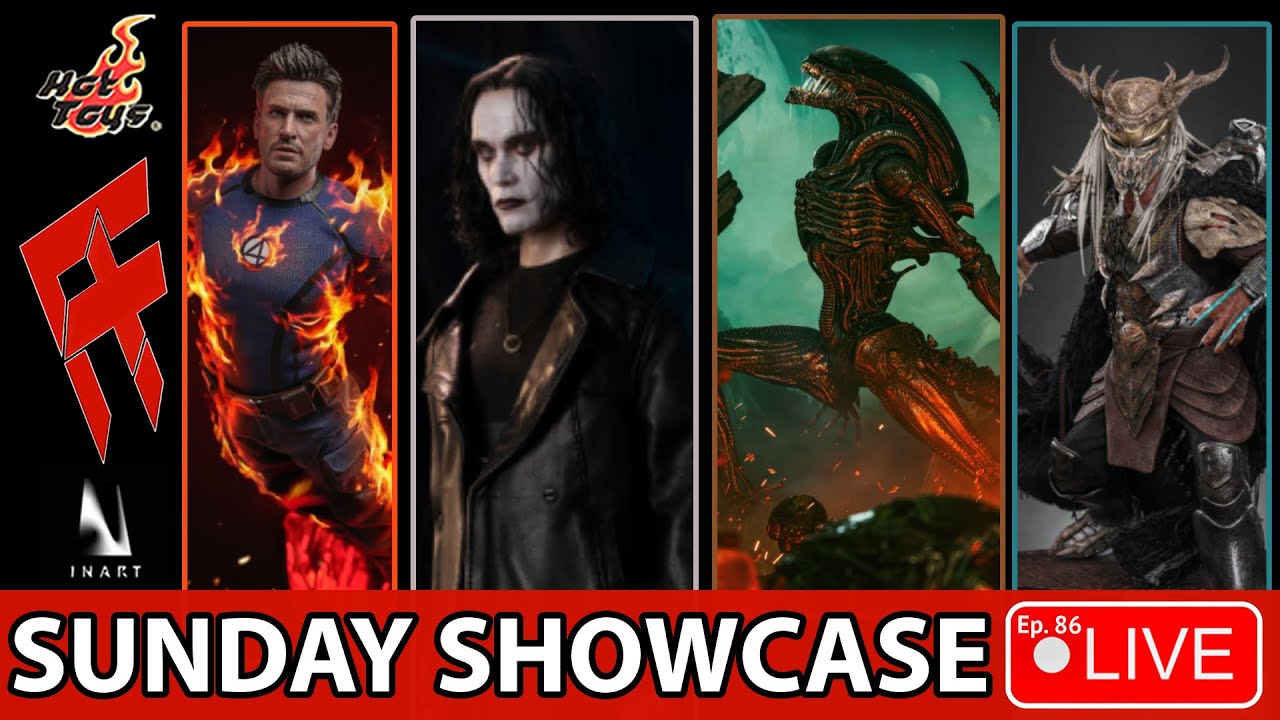 Sunday Showcase: Ep. 86 | Kaustic Plastik The Crow Preorder, Scorched Xenomorph Released, and More!