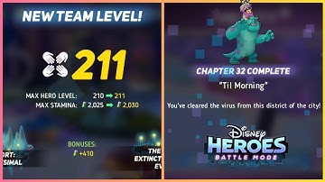 Disney Heroes Battle Mode CHAPTER 32 COMPLETE PART 881 Gameplay Walkthrough - iOS / Android