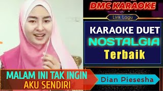 TAK INGIN SENDIRI | Karaoke Duet Smule Tembang Lawas Nostalgia | Cover Wanyy.H