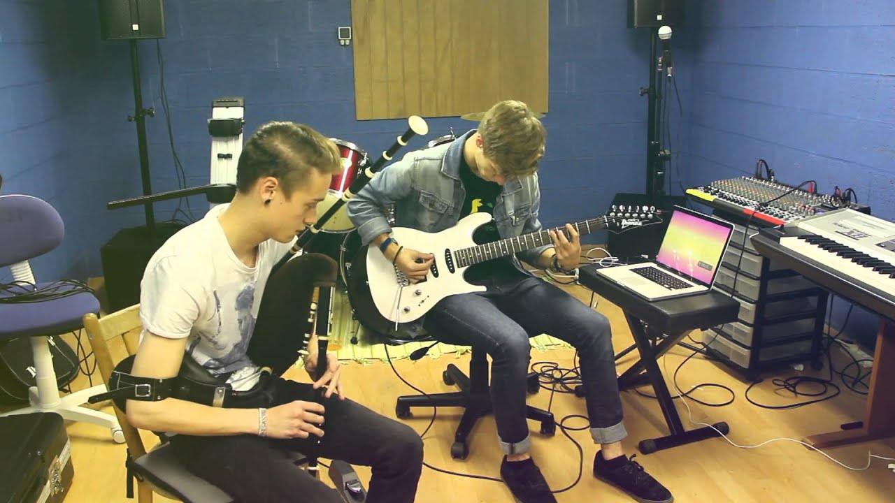 Guitar & Bagpipe Jam YouTube