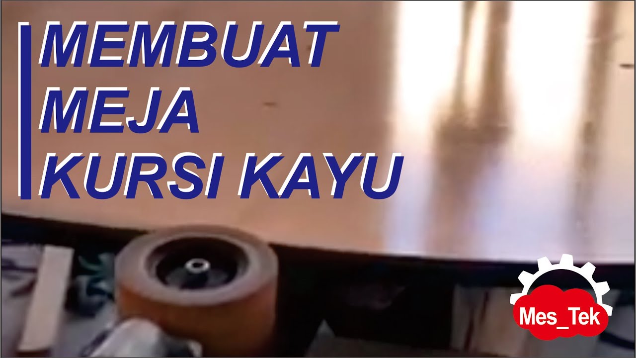 Membuat Meja  Perjamuan Kayu  Kursi Cantik  YouTube