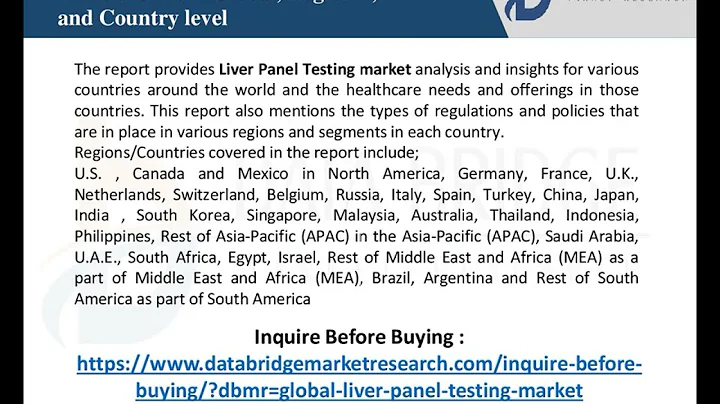 Liver Panel Testing Market