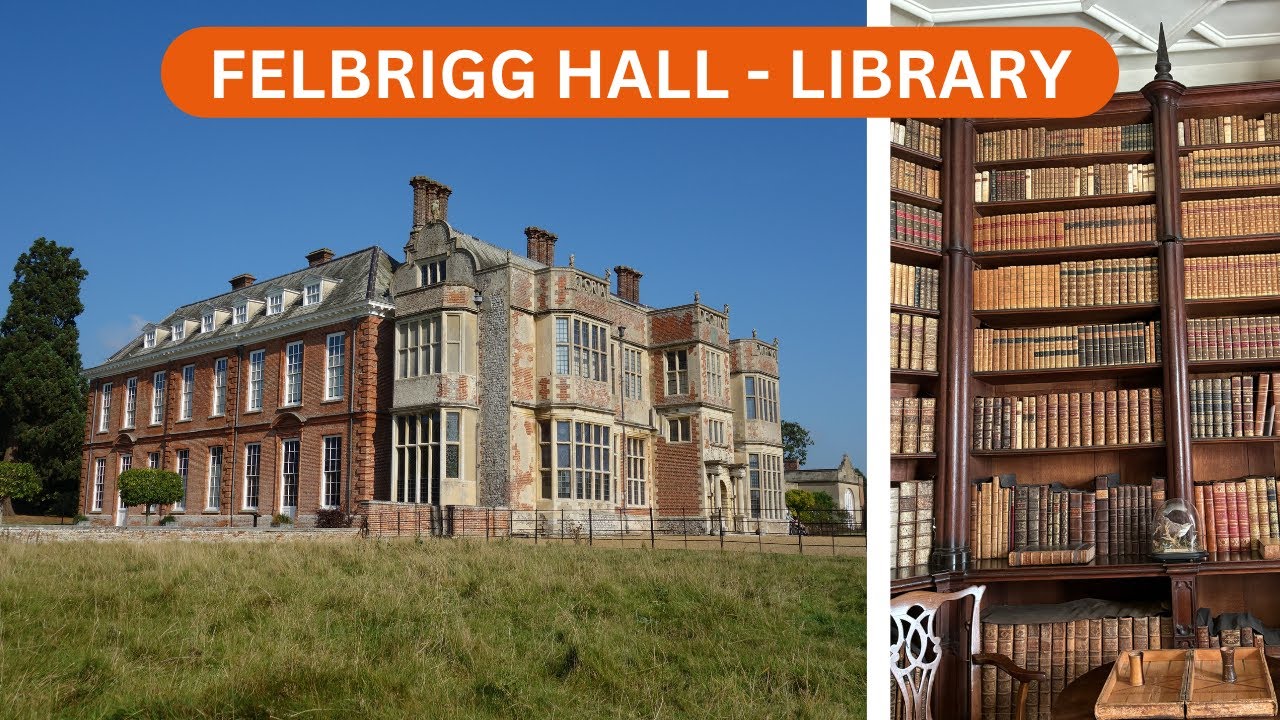 📚 Inside the HISTORIC LIBRARY at Felbrigg Hall | National Trust | Norfolk, UK