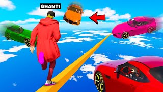 GTA 5 IMPOSSIBLE MEME + TROLL  FOOT PARKOUR WITH CHOP AND GHANTI