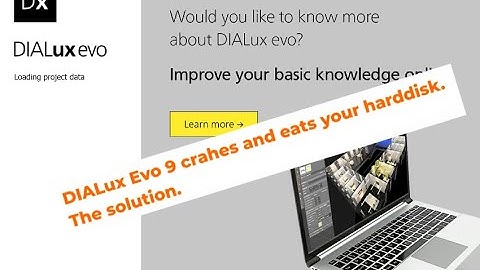 DIALux Evo 9 (DxE9) has a big problem - this is the solution