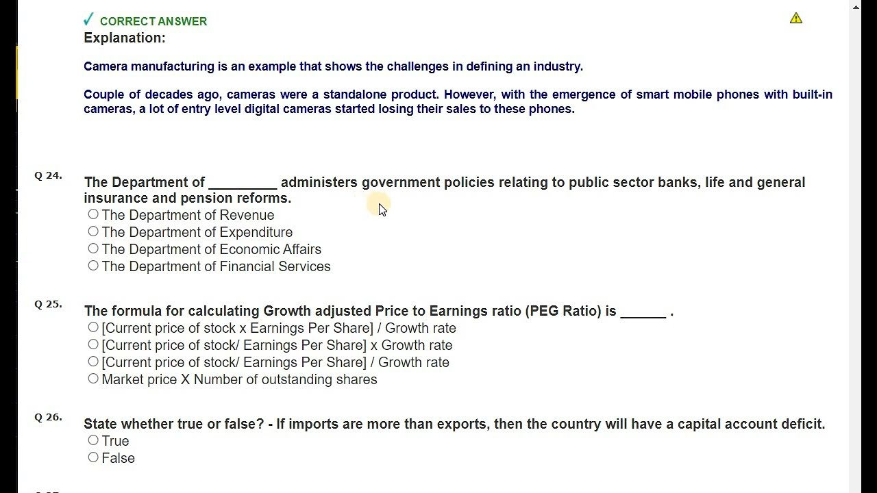 Research Analyst Certification Mock Test 2 || NISM Series XV || NISM 2024
