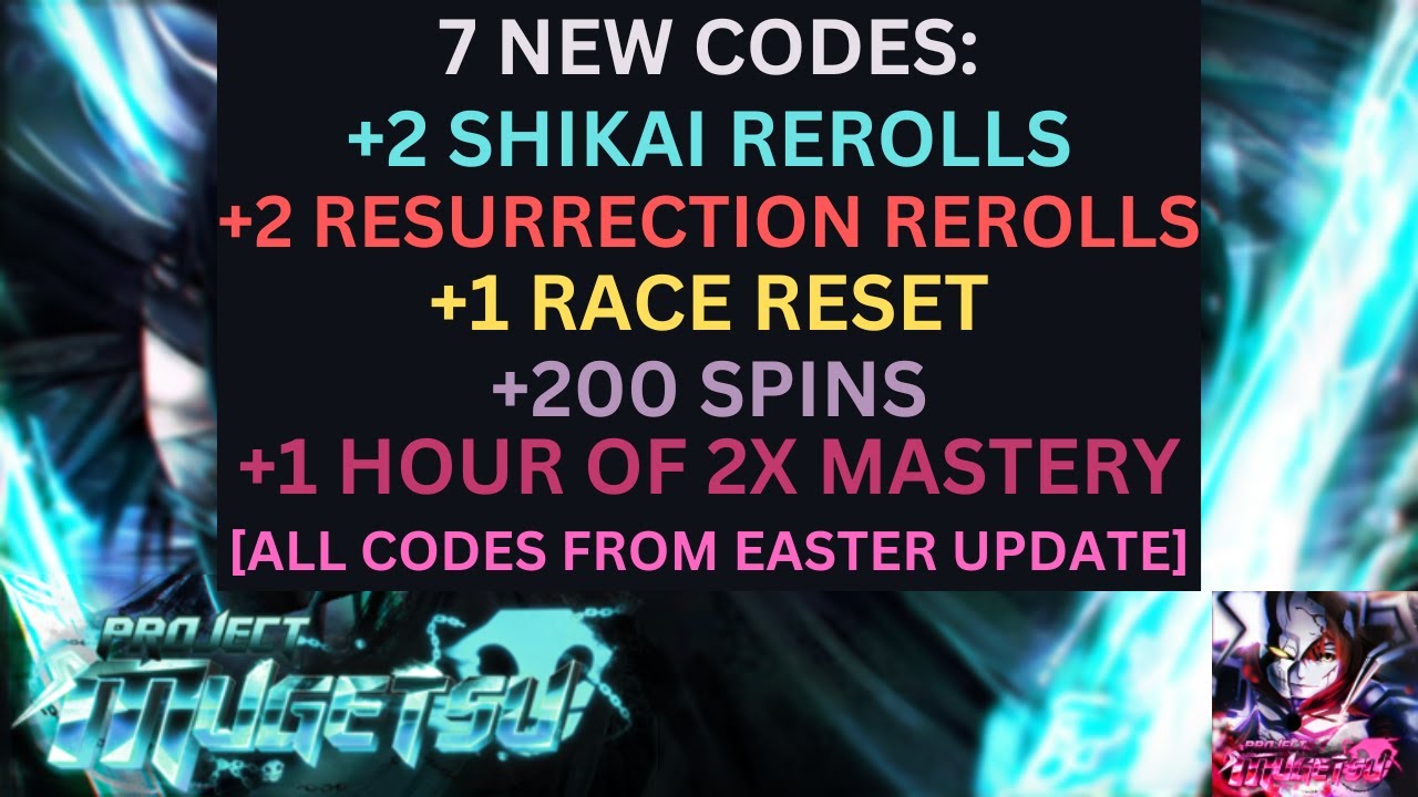 Roblox Project Mugetsu codes (April 2023): Free rerolls, spins