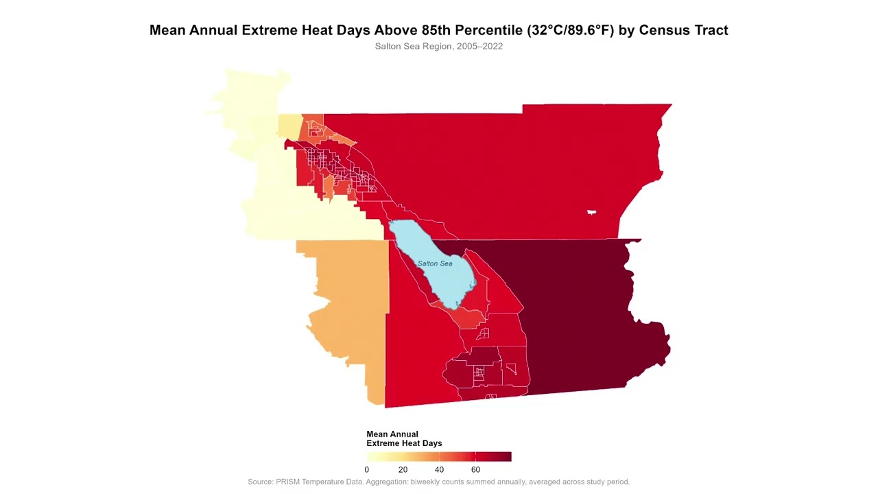 Michael Stevens - Extreme Heat and Dust at California's Salton Sea - MAS CSP 2026 Symposium