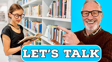 Real Life British English Conversation Practise - At The Library