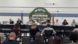 Cherokee County Board of Education Meeting - 10/13/2026