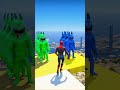 GTA 5 Epic Water Ragdolls Spiderman vs TEAM BAN BAN Jumps/Fails Ep.629 #shorts