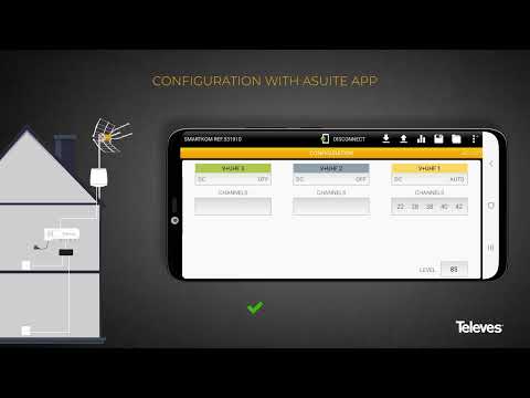SMARTKOM – A DTT distribution fully configurable with ASuite ON YOUR SMARTPHONE