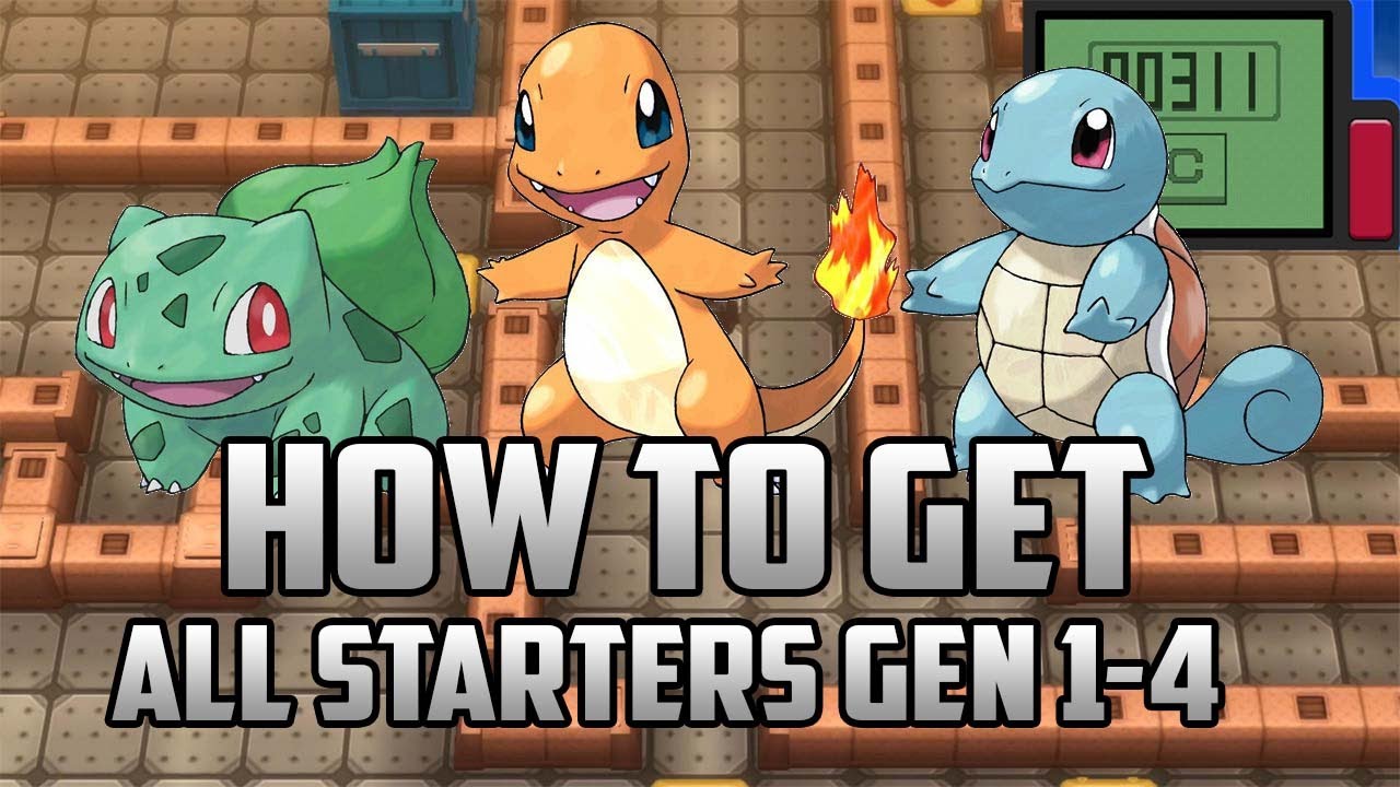 Where to Get Gen 1-4 Starter Pokemon in Pokemon Brilliant Diamond and  Shining Pearl