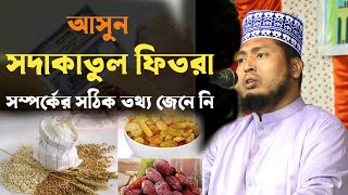 New Islamic waz আসুন সদাকাতুল ফিতরা সম্পর্কে সঠিক তথ্য জেনে নি। Mufti nasim uddin kushtia