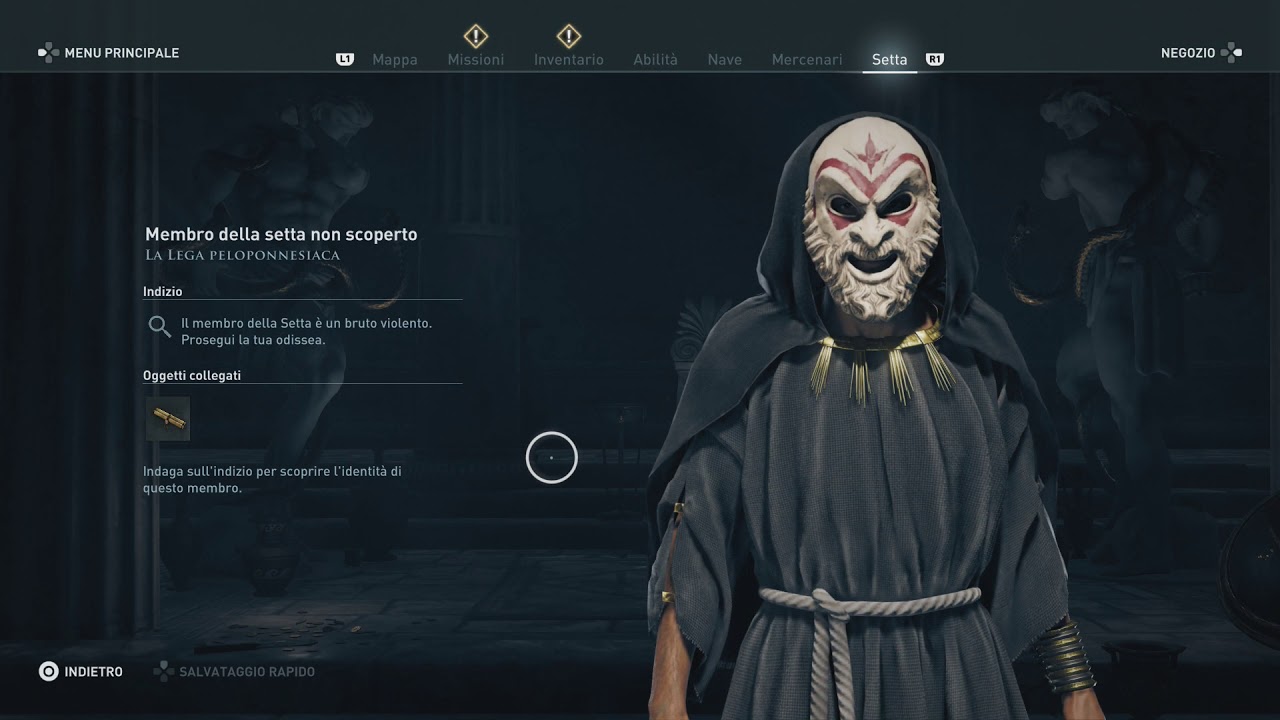 Assassin's Creed: Odyssey PS4 Storia (Alexios) - Missione Odissea - La