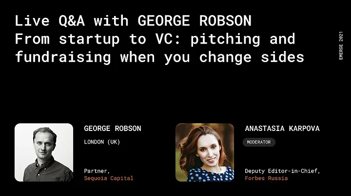From startup to VC: pitching and fundraising when ...