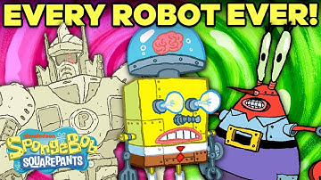 Every ROBOT Ever in Bikini Bottom! 🤖 | SpongeBob