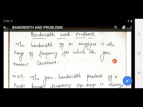 BANDWIDTH AND PROBLEMS - YouTube