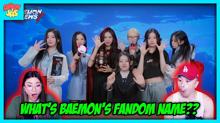 [BAEMON NEWS 7] BABYMONSTER FANDOM NAME RELEASE | REACTION!