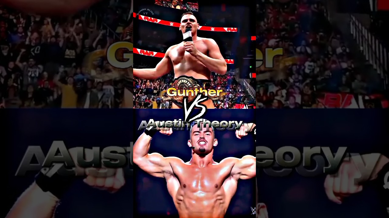 😈Gunther vs Austin Theory🤬 