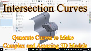 Intersection Curves Solidworks in Urdu | Tutorial 50