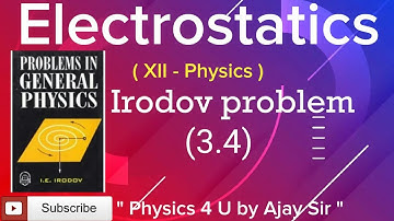 Irodov Problem 3.4 of Electrostatics