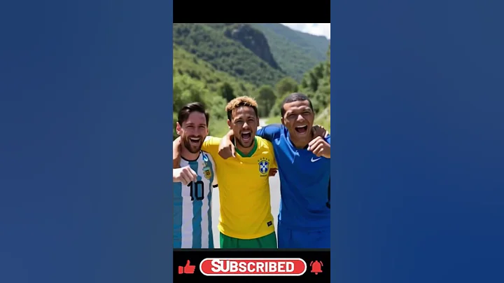 Messi, Ronaldo, Neymar & Dragons in the Funniest Short Ever 😂🔥  #shorts #messi #neymar  #ronaldo