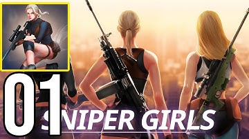 Sniper Girls - 3D Gun Shooting FPS Game - Gameplay Walkthrough Part 1 (iOS, Android)